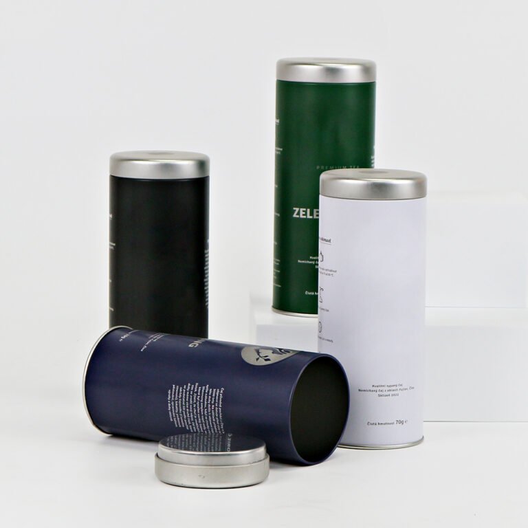 Custom Tin Can – Cylinder, Pillow Lid Type, dia74xH150mm