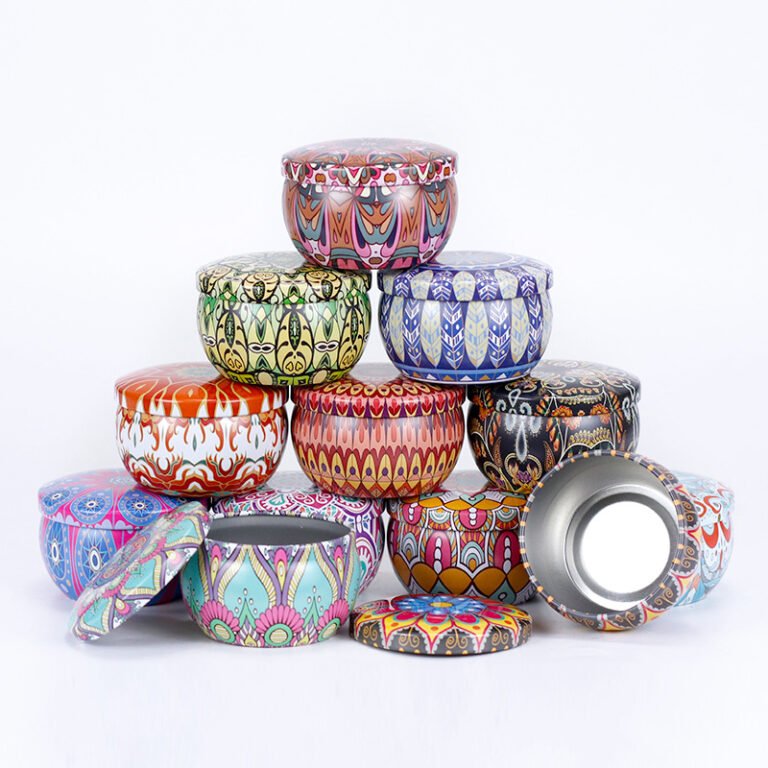 Bubble Tin Can – 2.2oz, Slip Lid, Dia62xH40mm