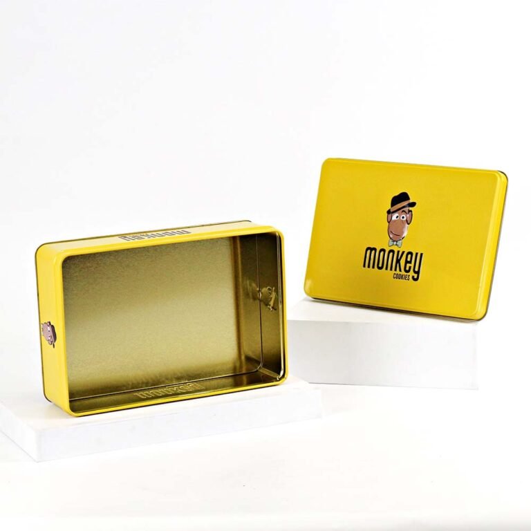 Custom Tin Box – Rectangular, Slip Lid, 240x160x65mm