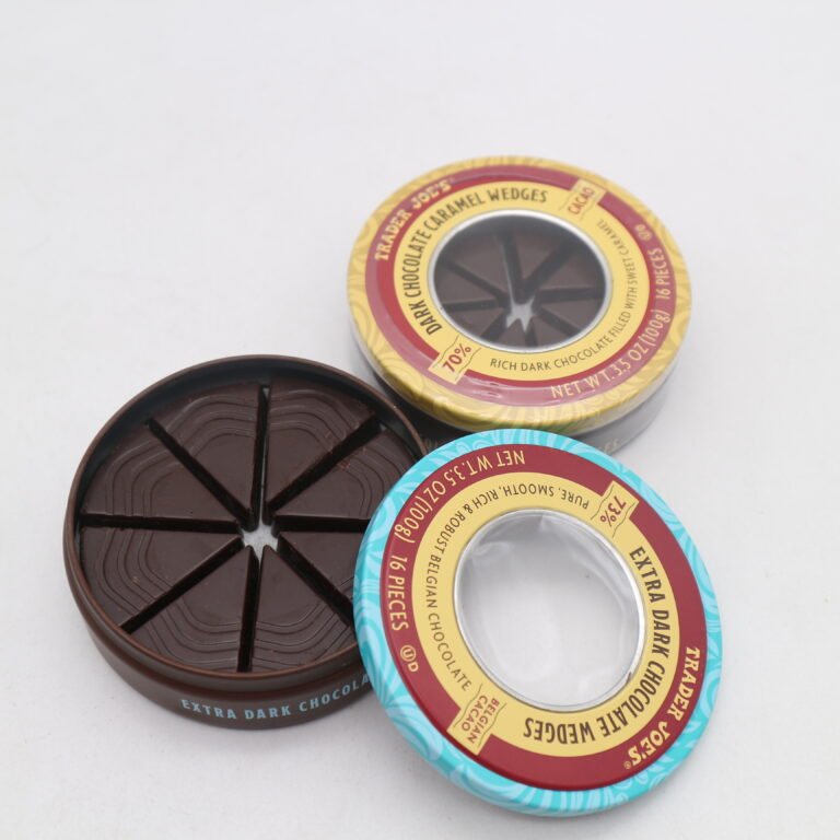 Round Tin Can – Window Lid, dia86x28mm