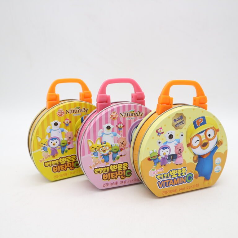 Custom Tin Can – Hinged Lid, 106x94x35mm