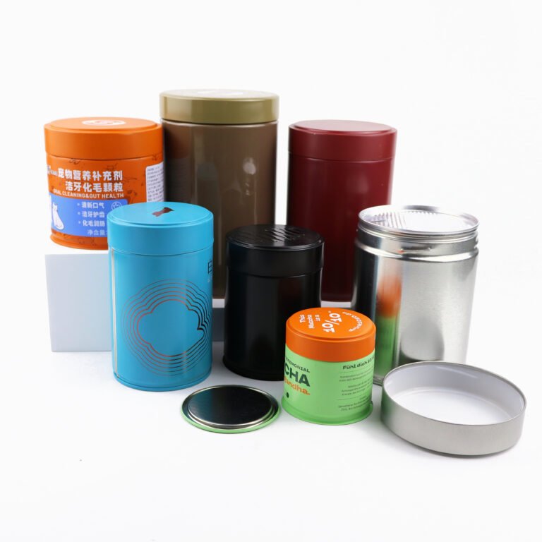 Matcha Tin Container