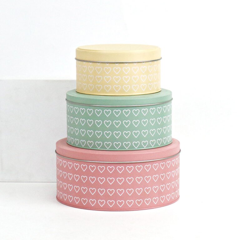 Cylinder Tin Can – Slip Lid, Dia136xH70mm