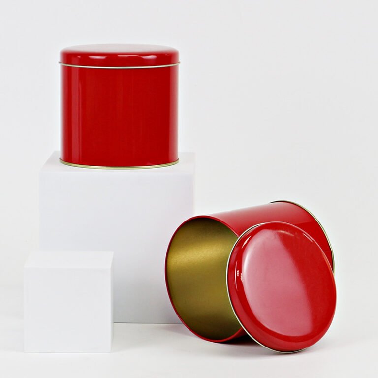 cylinder Tin Can – Slip Lid, dia120xH110mm