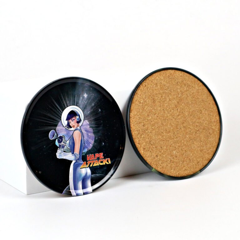 Custom Round Metal Coasters,Dia100x3mm