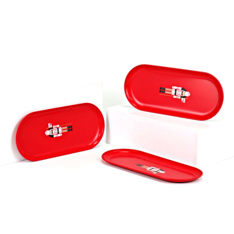 Custom Oval Metal Tray,203x88x8mm