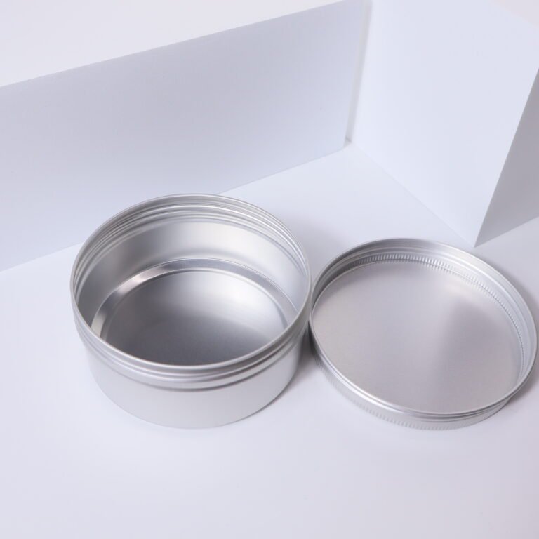 Round Aluminum Jar | 5.25 oZ (150ml) | Screw-top Lid