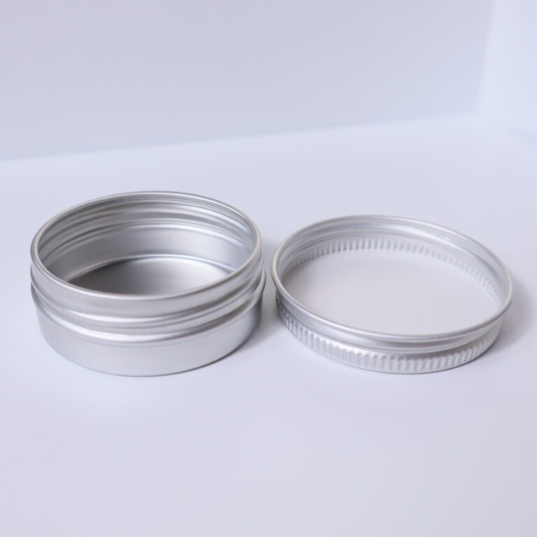 Round Aluminum Jar | 0.7 oZ (20ml) | Screw-top Lid