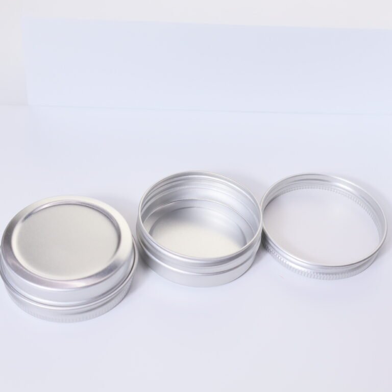 Round Aluminum Jar | 1 oZ (30ml) | Screw-top Lid