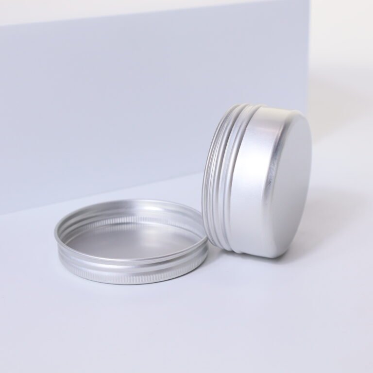 Round Aluminum Jar | 1.75 oZ (50ml) | Screw-top Lid