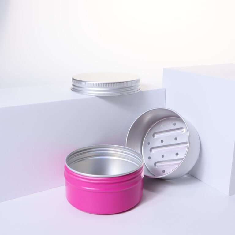 Round Aluminum Jar | 2.8 oZ (80ml) | Screw-top Lid