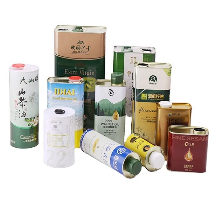 Olive Oil Tin Can