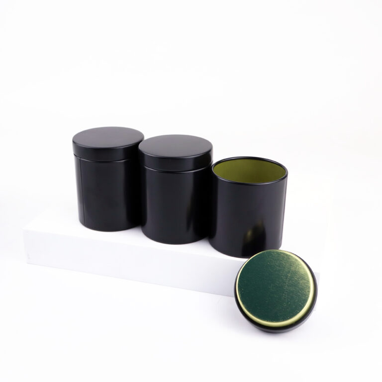 cylinder tin box – pillow lid, Dia 53 x 65 mm