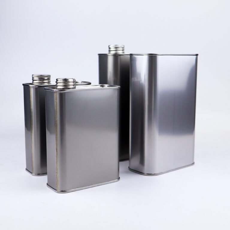 1L F-type stainless steel metal box | lithography Printing
